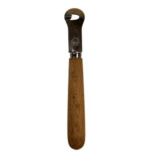 Vintage‎ HOAN Japan Bottle Opener Wood Handle Stainless Steel Bar Tool